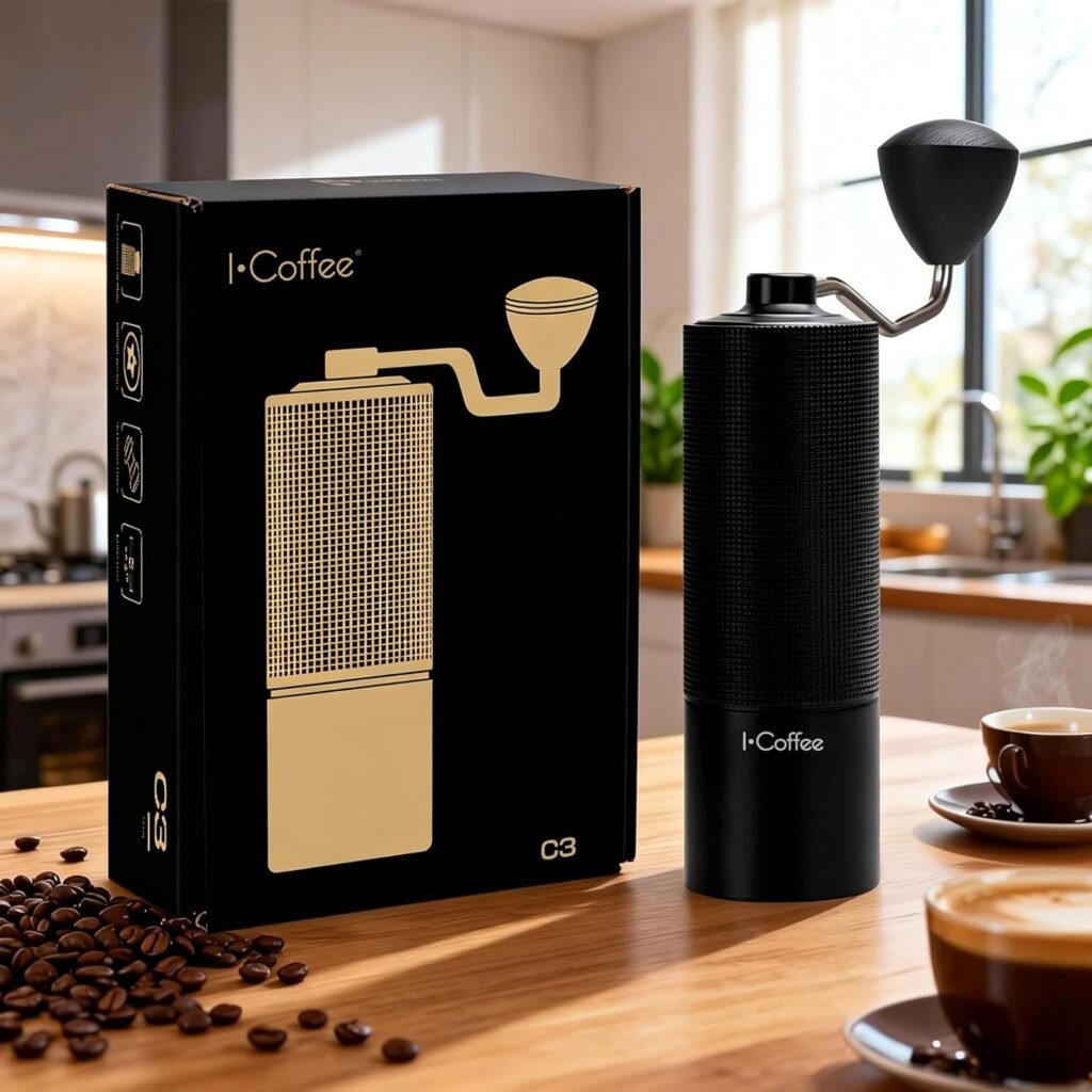 Foto do moedor manual de café iCoffee C3S